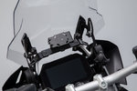 SW-Motech GPS-kiinnike ohjaamoon - musta. BMW R 1200 GS (12-18), R 1250 GS (18-).