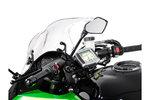 SW-Motech GPS mount for handlebar - Black. Kawasaki Z1000SX, Ninja 1000SX.