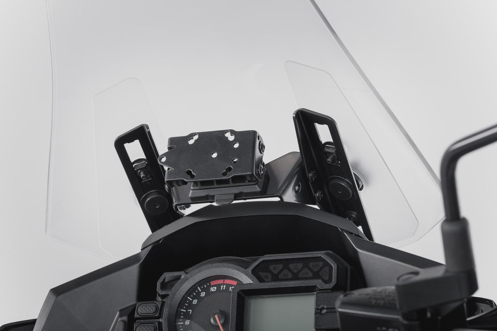 SW-Motech GPS-fäste för cockpit - Svart. Kawasaki Versys 1000 (15-17).