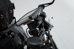 SW-Motech GPS mount for handlebar - Black. Triumph Speed Triple 1050 (10-).