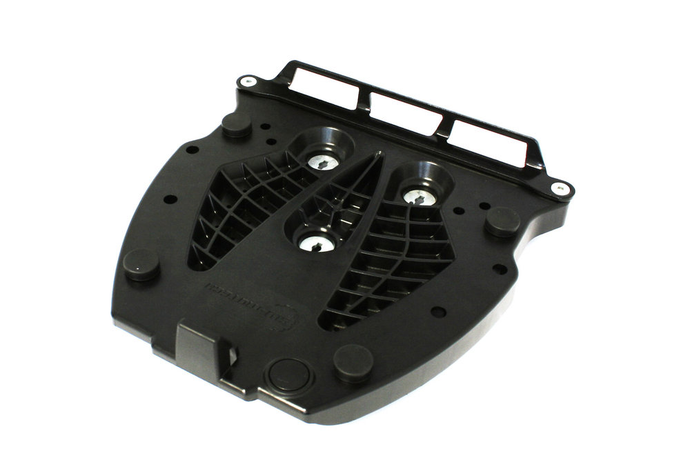 Placa adaptadora SW-Motech para ALU-RACK - Para Givi/Kappa Monolock. Negro.