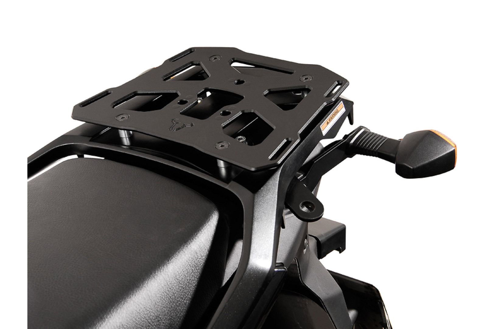 SW-Motech ALU-RACK Gepäckträger - Schwarz. Suzuki DL 650/1000. Kawasaki KLV 1000., schwarz