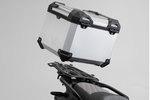 SW-Motech TRAX ADV top case system - Silver. BMW F 650/700/800 GS.