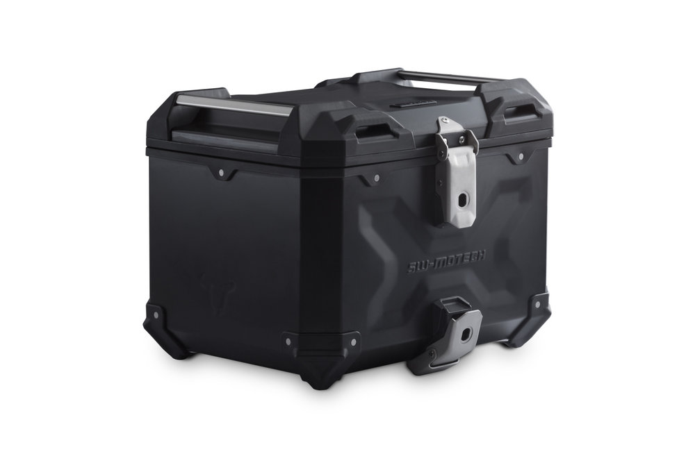 SW-Motech TRAX ADV top case system - Black. F 750/850 GS (17-). For plastic rack.