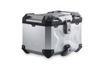 Sistema de maleta superior SW-Motech TRAX ADV - Plata. F750/850GS (17-). Para acero inoxidable ra.