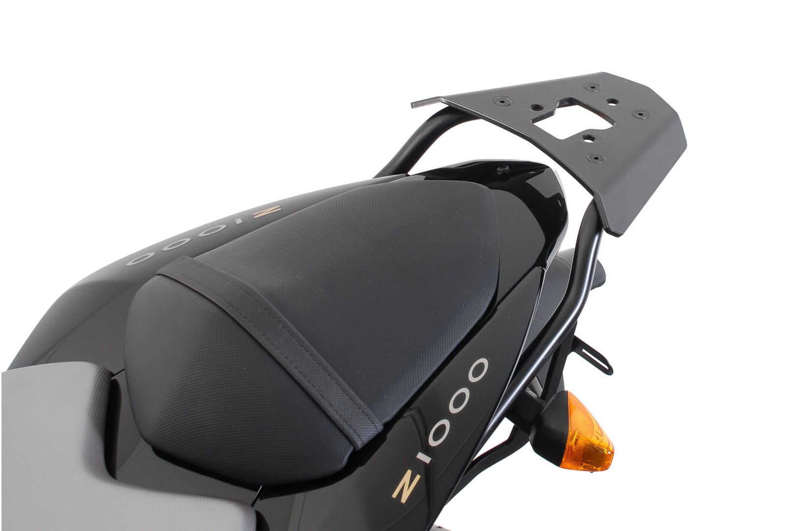 SW-Motech ALU-RACK Gepäckträger – Schwarz. Kawasaki Z 750 / R, Z 1000., schwarz