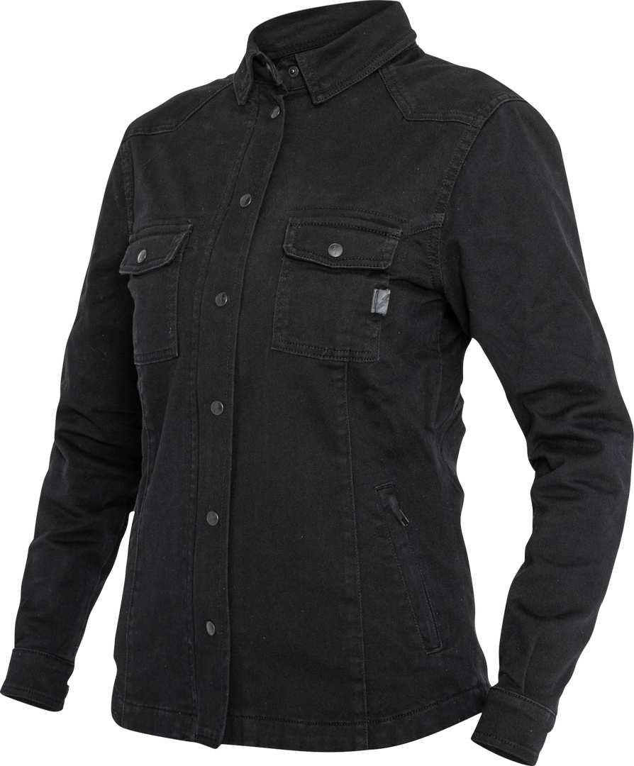 John Doe Motoshirt XTM Дамы Мотоцикл рубашка чёрный 3XL 