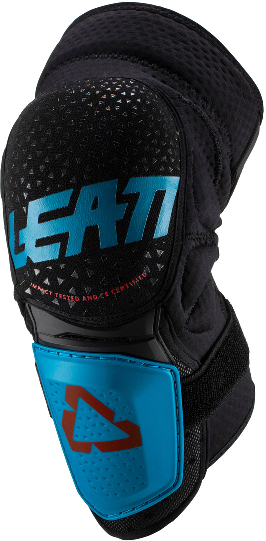 Leatt 3DF Hybrid Мотокросс Коленные протекторы Синий S/M 