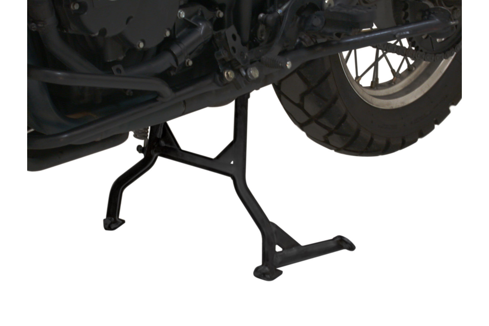 SW-Motech Centerstand - Black. Triumph Tiger 855 / 900 (93-98)., black