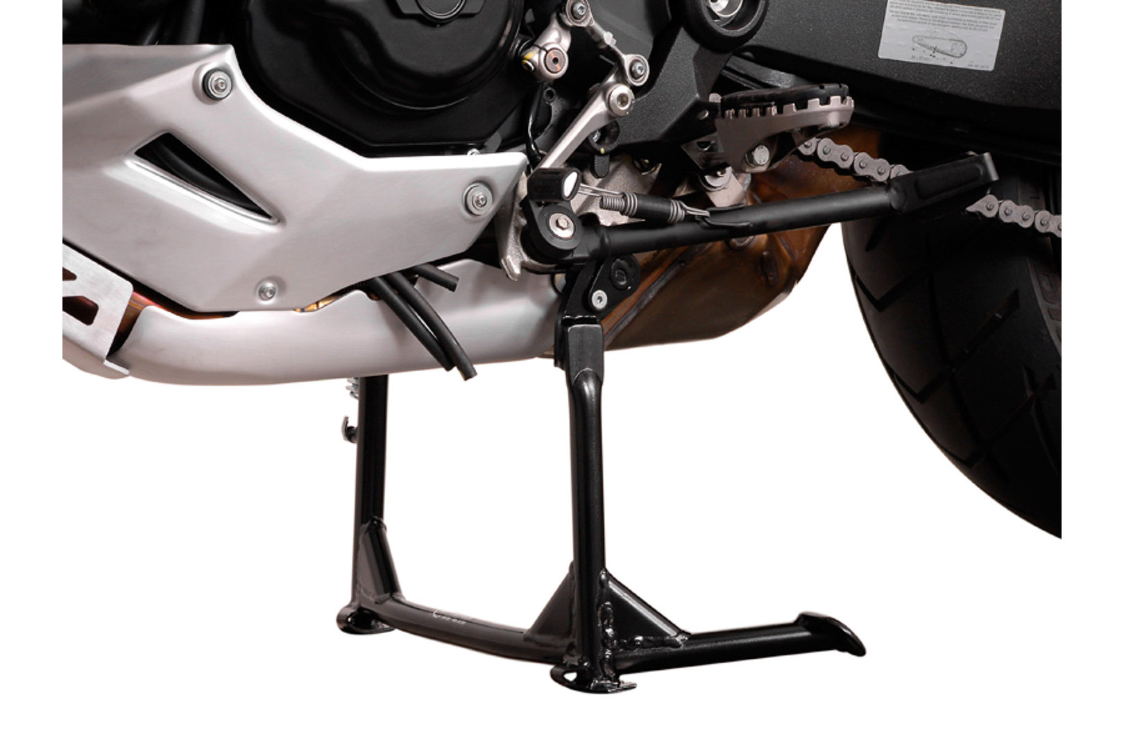 SW-Motech Centerstand - Black. Ducati Multistrada 1200 / S (10-14)., black