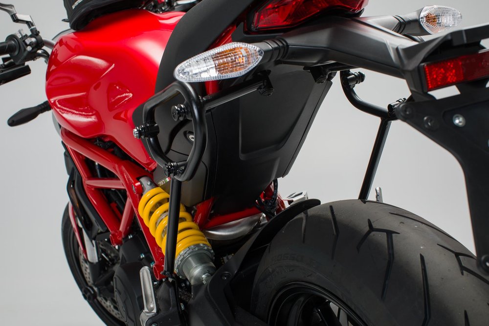 SW-Motech SLC side carrier left - Ducati Monster 821/1200, Super Sport 950.