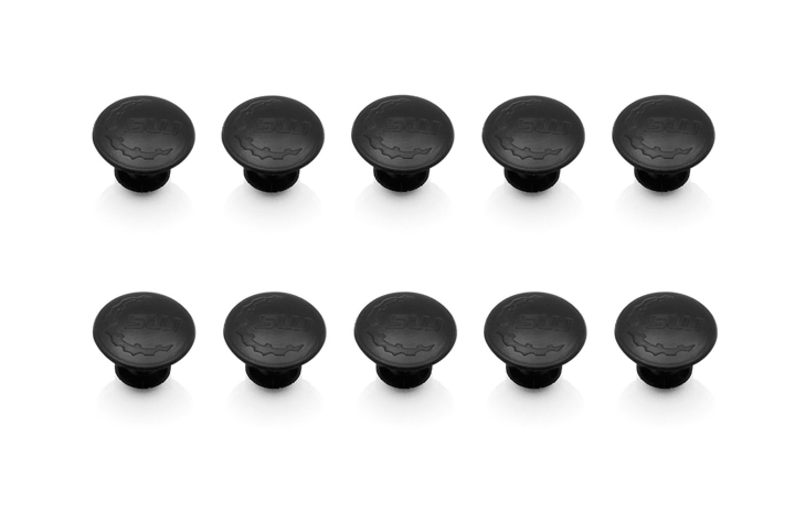 SW-Motech Abdeckkappen - 10 Stück. Für Anbaupunkte der EVO Kofferträger.