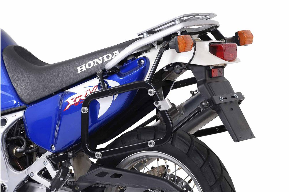 SW-Motech EVO nosidełka boczne - Czarny. Honda XRV750 Africa Twin (92-03).