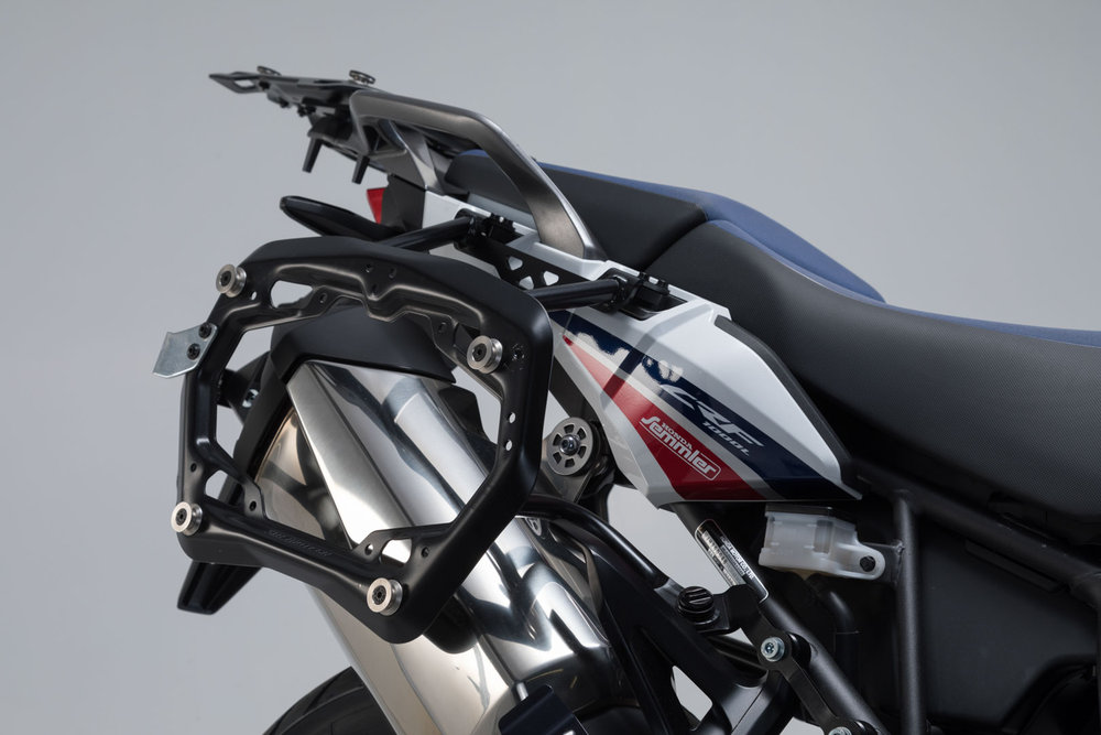 SW-Motech PRO side carrier off-road edition - Nero. Honda CRF1000L Africa Twin (15-17).