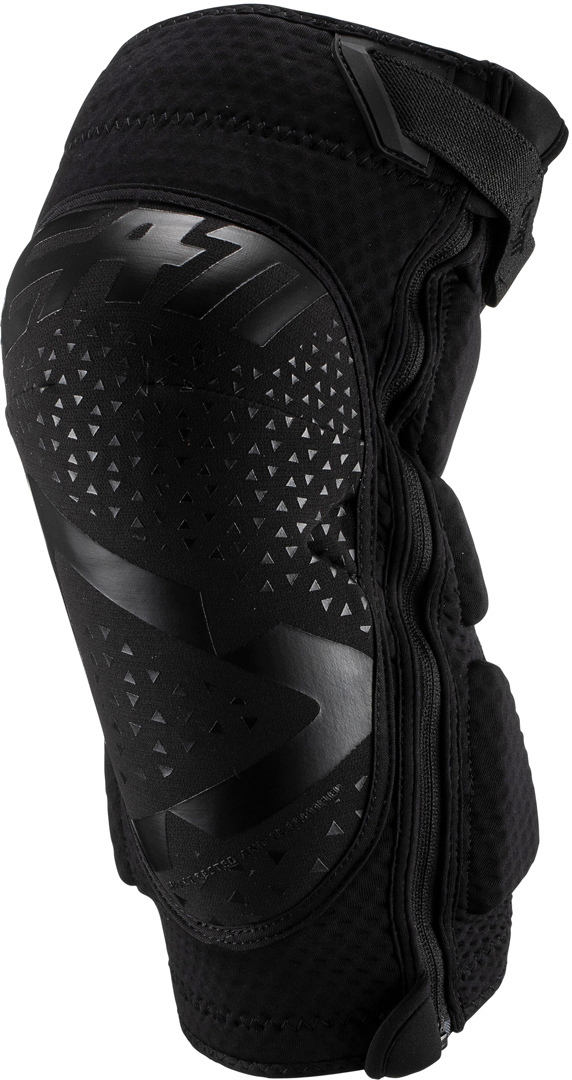 Leatt 3DF 5.0 Zip Motocross Knee Guard, black, Size S M, black, Size S M