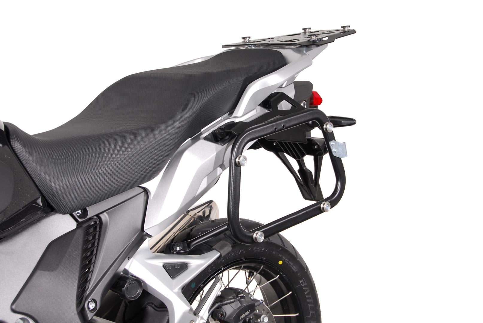 Sw-Motech Unisex Black Evo Side Carriers - Honda Vfr1200x Crosstourer (12-)