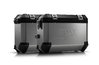 SW-Motech TRAX ION hliníkové pouzdro systém Silver 37/37 litrů - Honda Crosstourer (11-)
