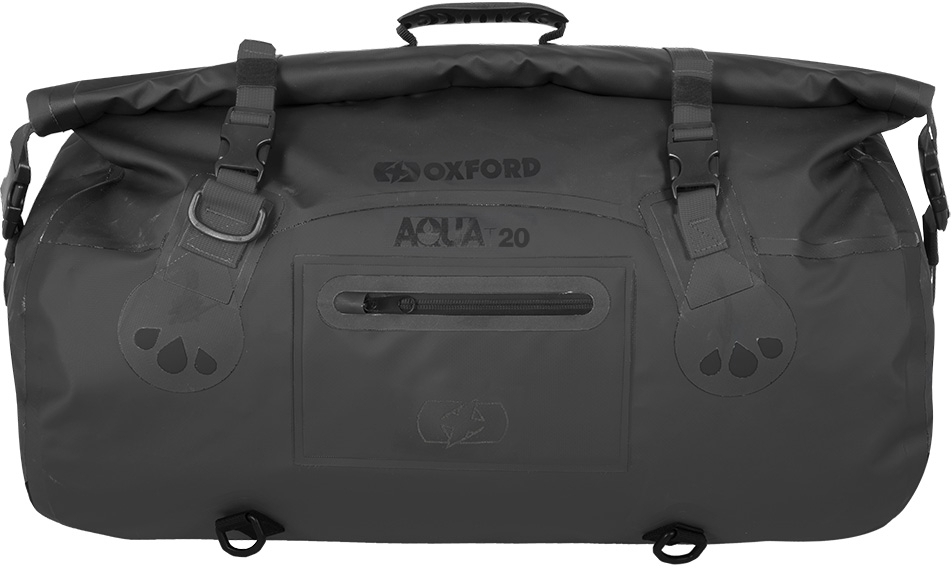 Oxford Aqua T-20 Motorcycle Travel Bag, black, Size 11-20l for Men-image-943778037