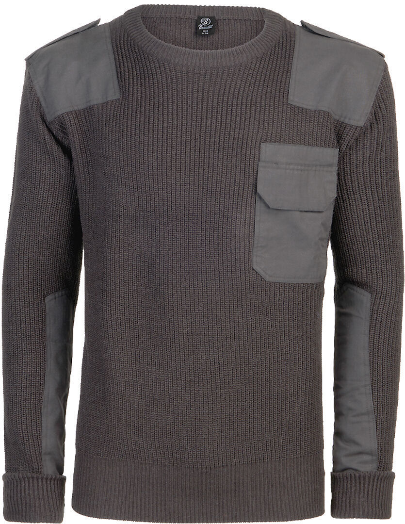 Image of Brandit BW Pullover, nero-grigio, dimensione M