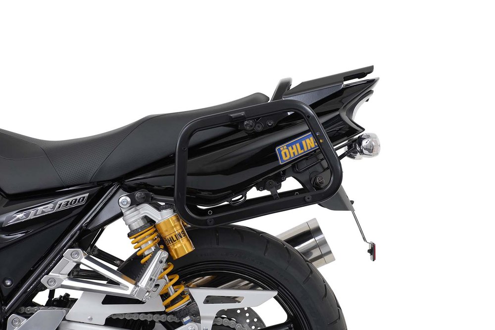 SW Motech EVO side carriers Black. Yamaha XJR 1200 95 99 XJR 1300 98 14 . XJR 1200 95 99 XJR 1300 98 14 FC Moto