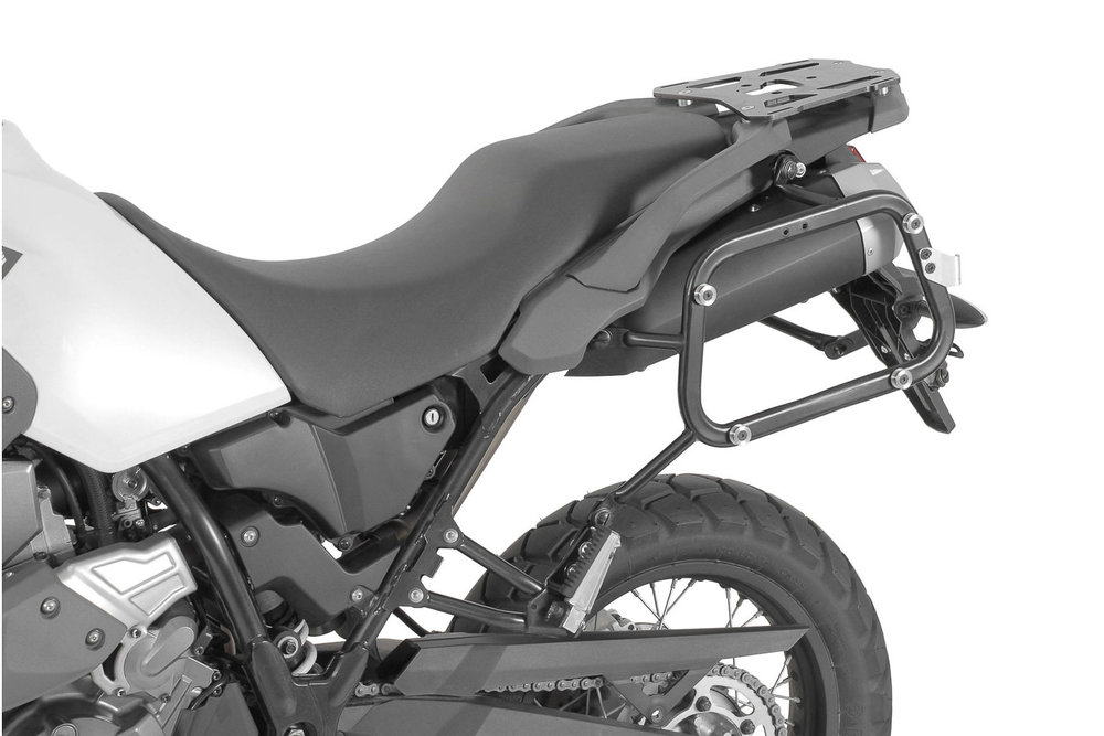 SW-Motech EVO -sivukannattimet - musta. Yamaha XT 660 Z Ténéré (07-16).