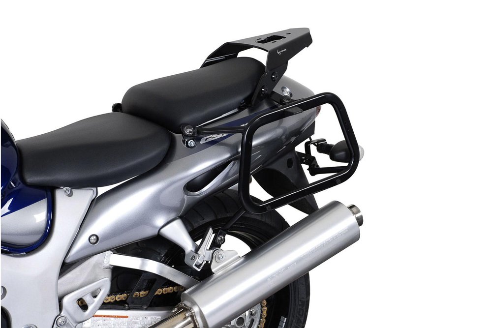 SW-Motech EVO side carriers - Black. Suzuki GSX 1300 R Hayabusa (99-07).