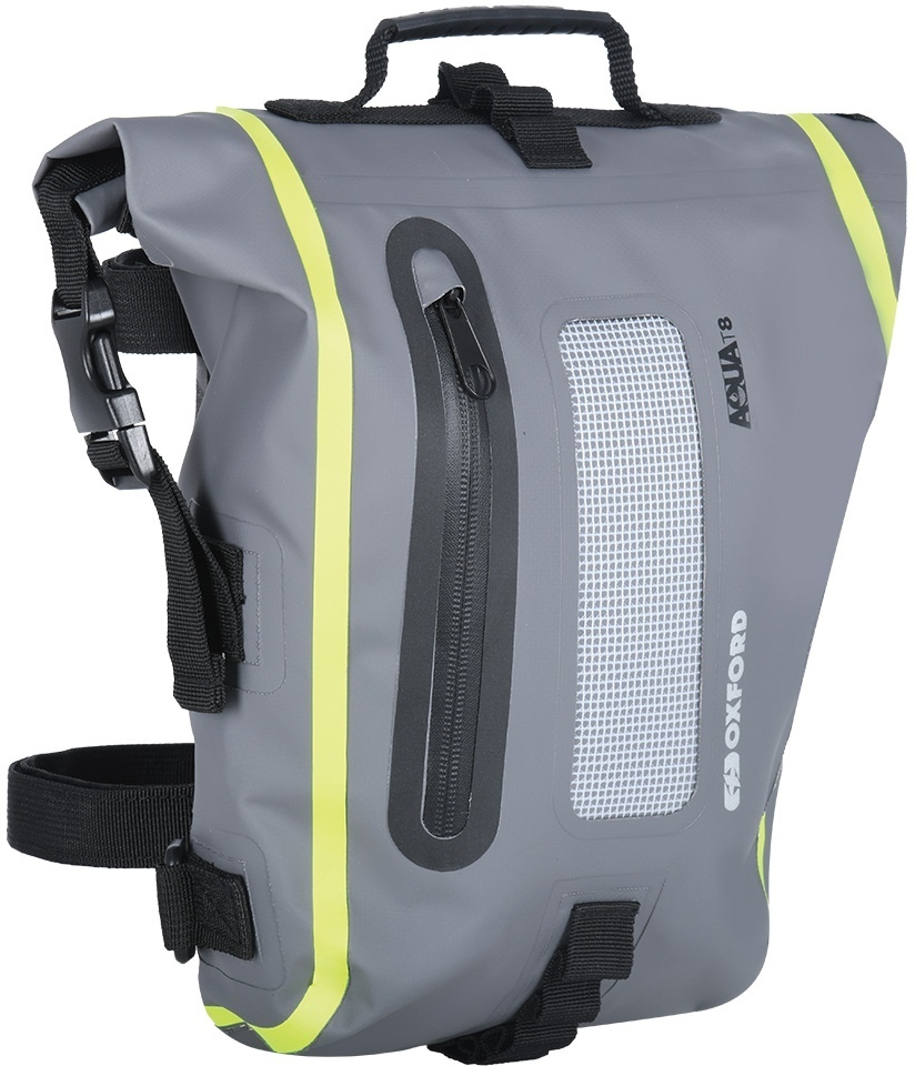 Oxford Aqua T8 Tail Bag, grey, grey, Size One Size