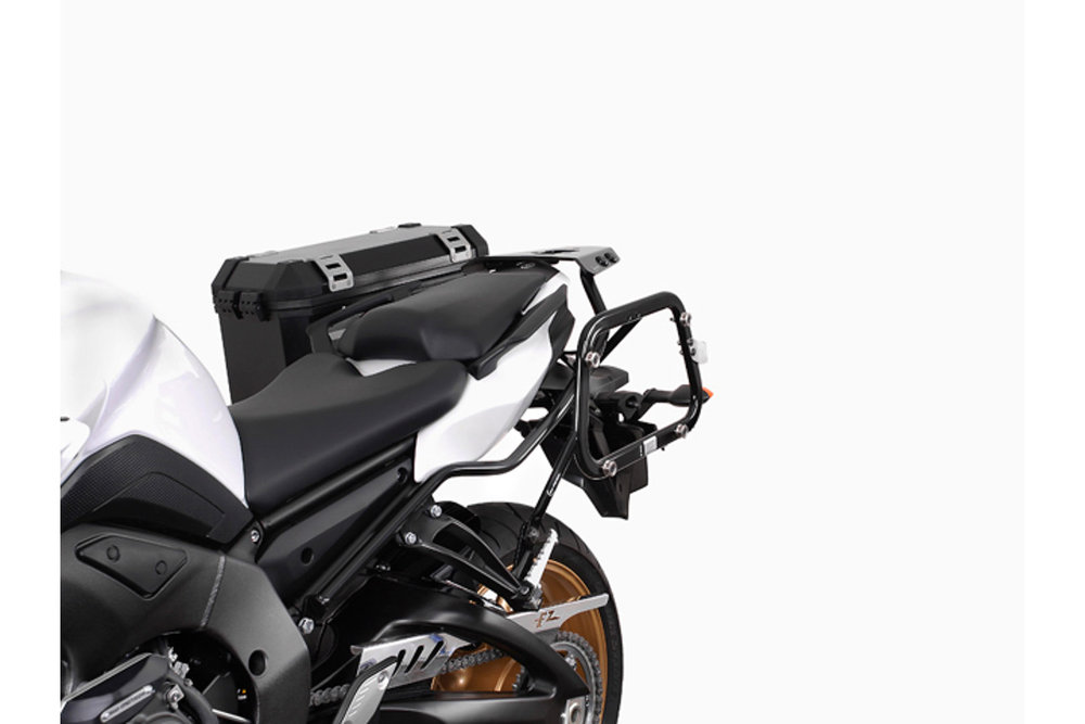 SW-Motech EVO kant van de luchtvaartmaatschappijen Black - Yamaha FZ8 / FZ8 Fazer (10-)