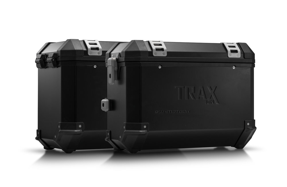 SW-Motech TRAX ION hliníkový kufr systém - černý. 37 / 45 l. BMW R 1100 / 1150 GS.