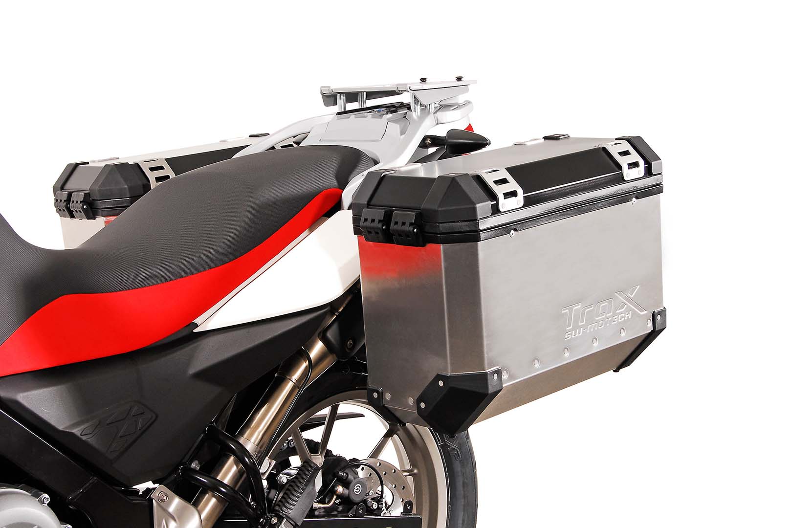 SW-Motech EVO side carriers - Black. BMW F 650 GS (-07), G 650 GS (11-15)., black