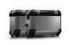 Sistema de caja de aluminio SW-Motech TRAX ION - Plata. 37/45 l. BMW F 800 / 700 / 650 GS (08-).