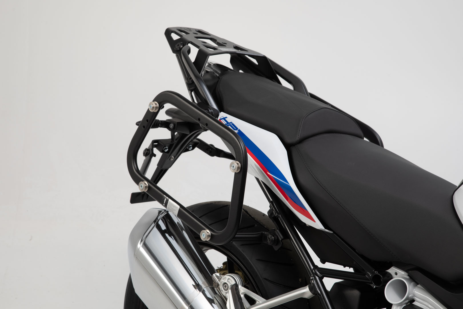 SW-Motech EVO side carriers - Black. BMW R 1200 R/RS (14-18), R 1250 R/RS (18-)., black