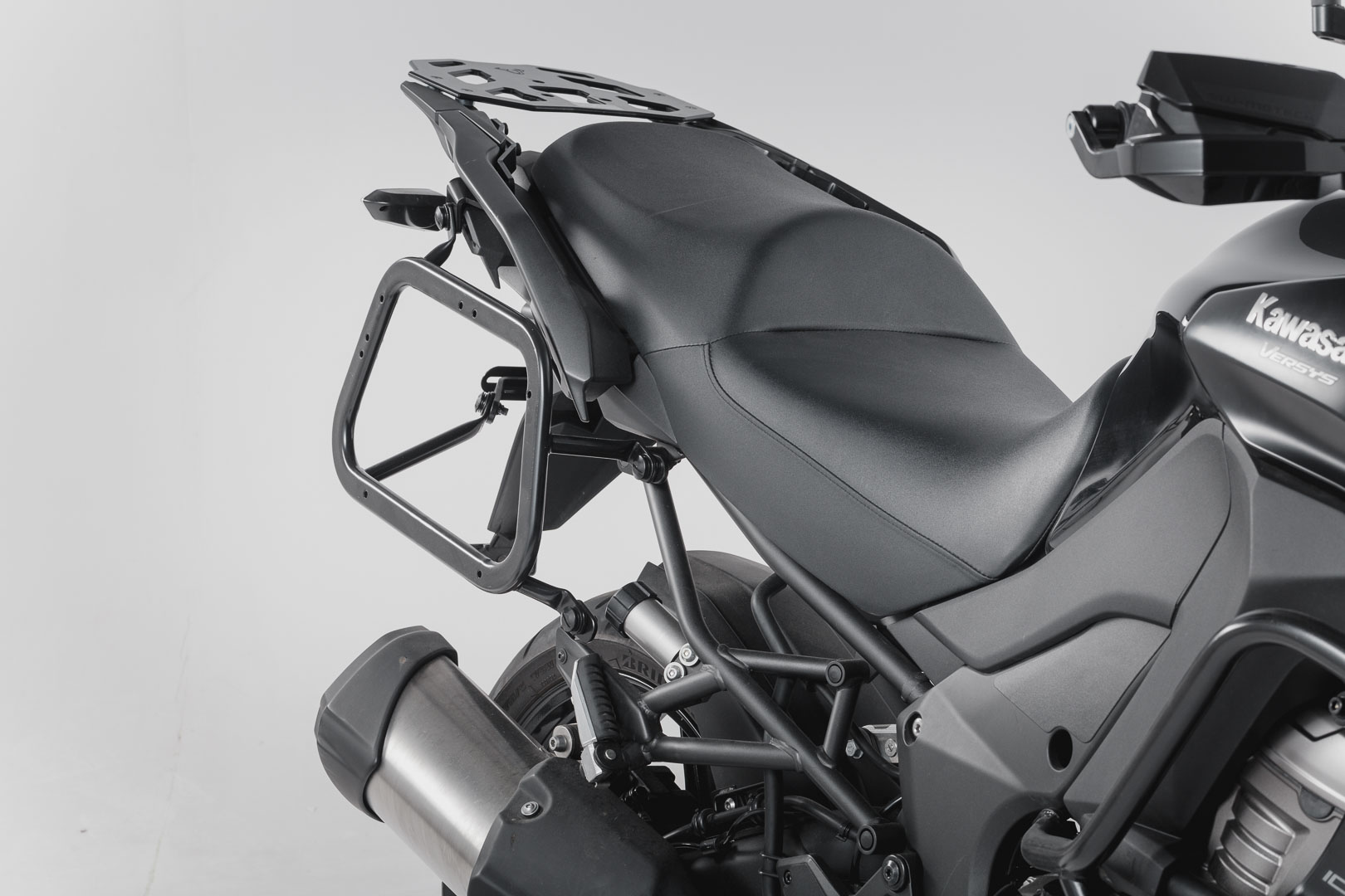 SW-Motech EVO Kofferträger - Schwarz. Kawasaki Versys 1000 (15-18)., schwarz