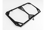 SW-Motech Radiator guard - Black/silver. Kawasaki Versys 1000 (12-18).