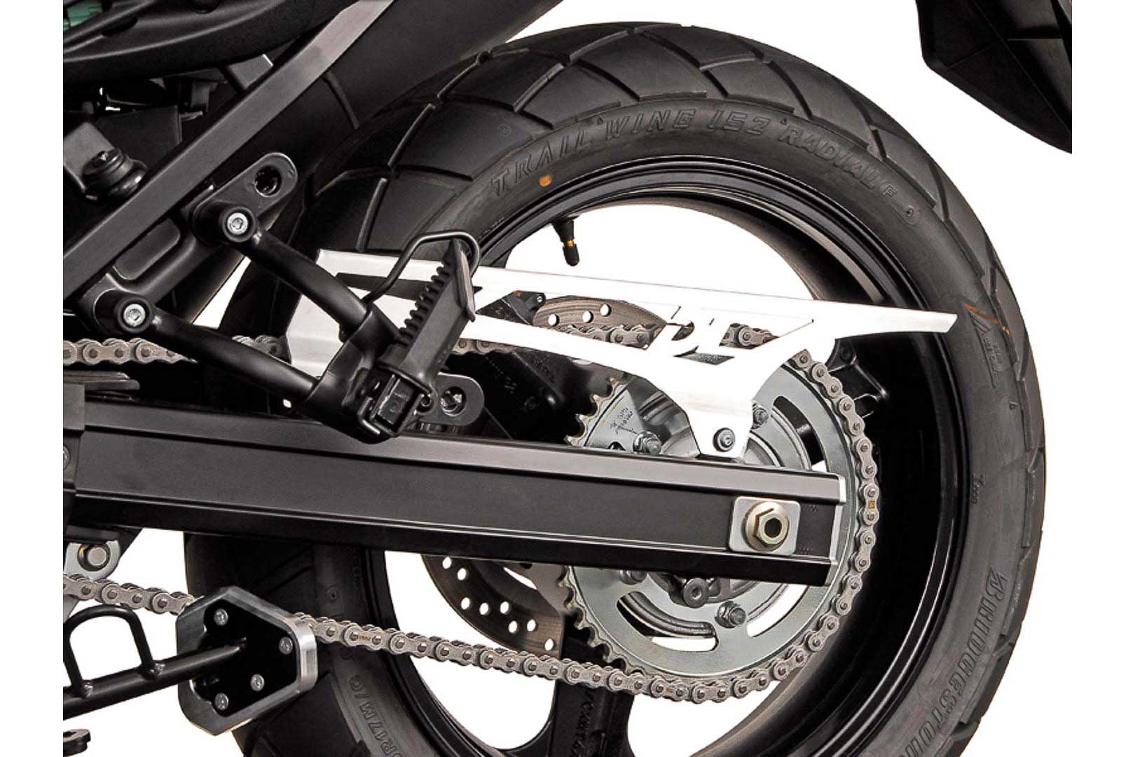 SW-Motech Gris. Suzuki DL650 (04-) / V-Strom 1000 (14-19). - Gris. Suzuki DL650 (04-) / V-Strom 1000 (14-19)., argent