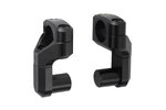 Barra SW-Motech Vario para manillar de 22 mm - Variable de arriba/respaldo. Negro.