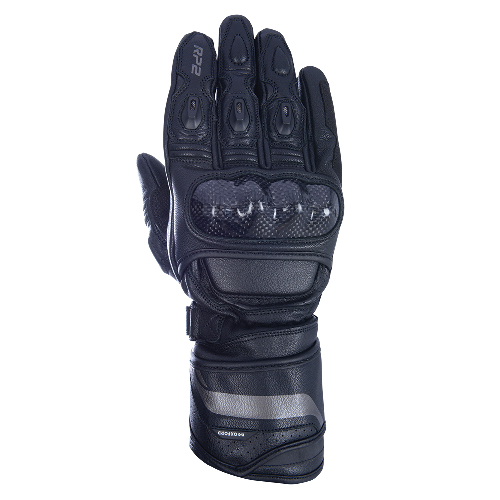 Oxford RP-2 2.0 Motorcycle Gloves, black, Size 3XL, black, Size 3XL