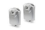 SW-Motech Bar riser for Ø 22 mm handlebar - H=50 mm. Silver.