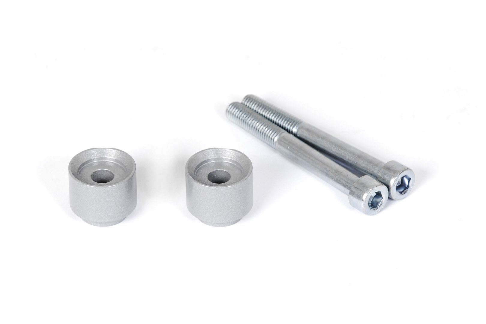 SW-Motech Bar riser - H=20 mm. Silver. BMW F 650/700 GS, F800GS/Adv., silver