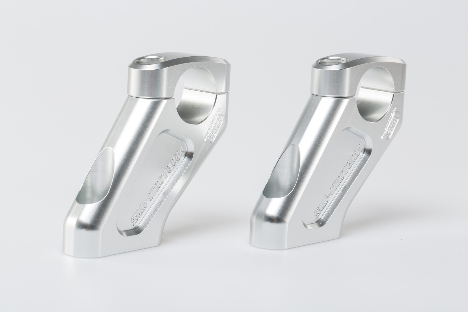 SW-Motech Bar back - H=20 mm. Back 30 mm. Silver. BMW R1200GS., silver