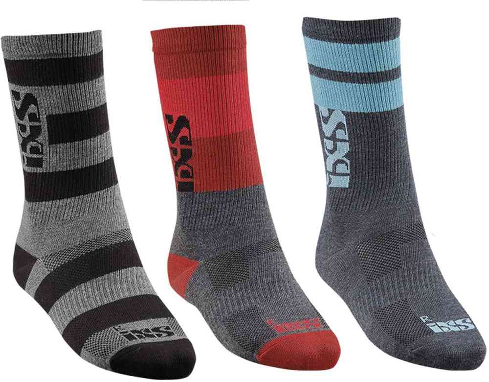 IXS Triplet Socks Sokker 3 Pack