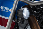 Zestaw świateł przeciwmgielnych SW-Motech EVO - Czarny. Dla Honda CRF1000L Adv Sports (18-).
