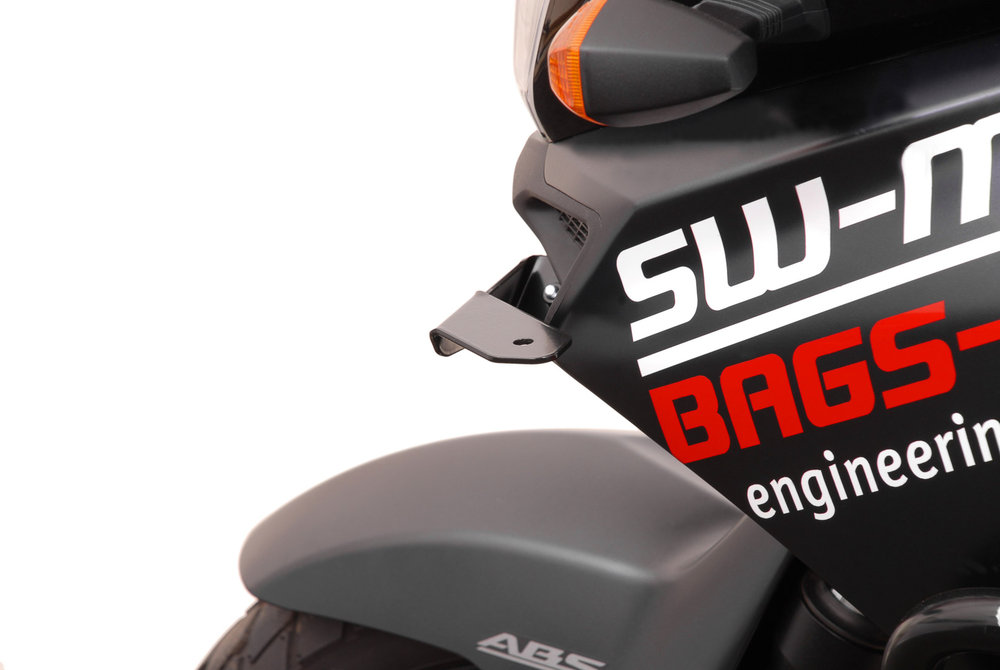 Soportes de luz SW-Motech - Negro. Suzuki DL1000/650. Kawasaki KLV1000.