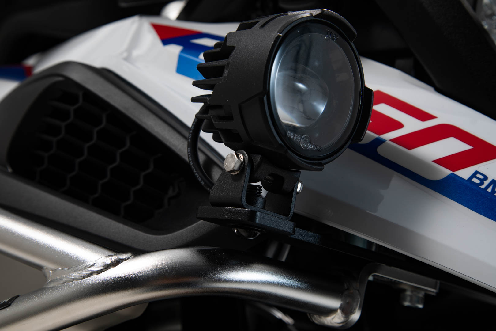 SW-Motech Light mounts - Black. BMW R1200GS (12-), R1250GS (18-)., black