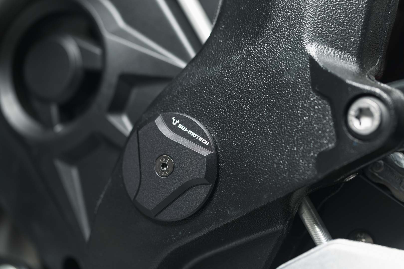 SW-Motech Frame cap set - Black. BMW S 1000 XR (15-19)., black, Size One Size