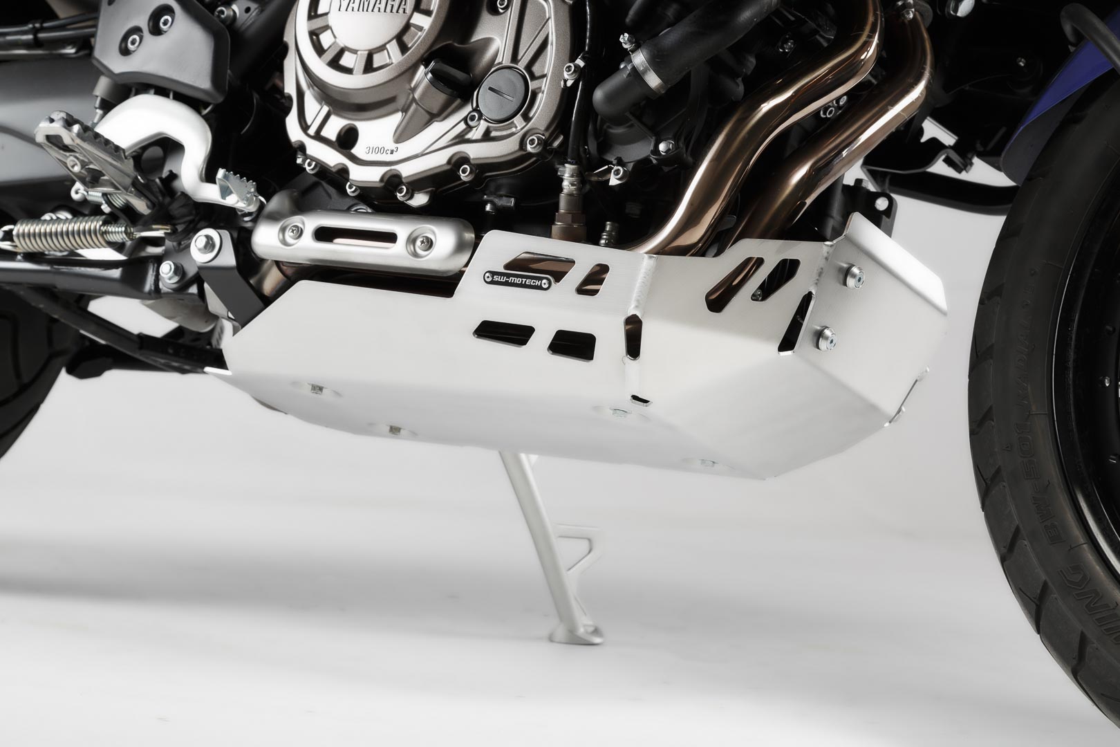 SW-Motech Engine guard - Silver. Yamaha XT1200Z Super Ténéré (10-)., silver, Size One Size