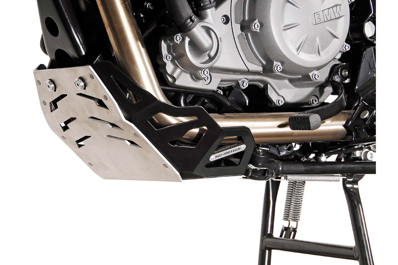 SW-Motech Engine guard - Black. BMW F650GS / G650GS / G650GS Sertão., black-silver, black-silver, Size One Size