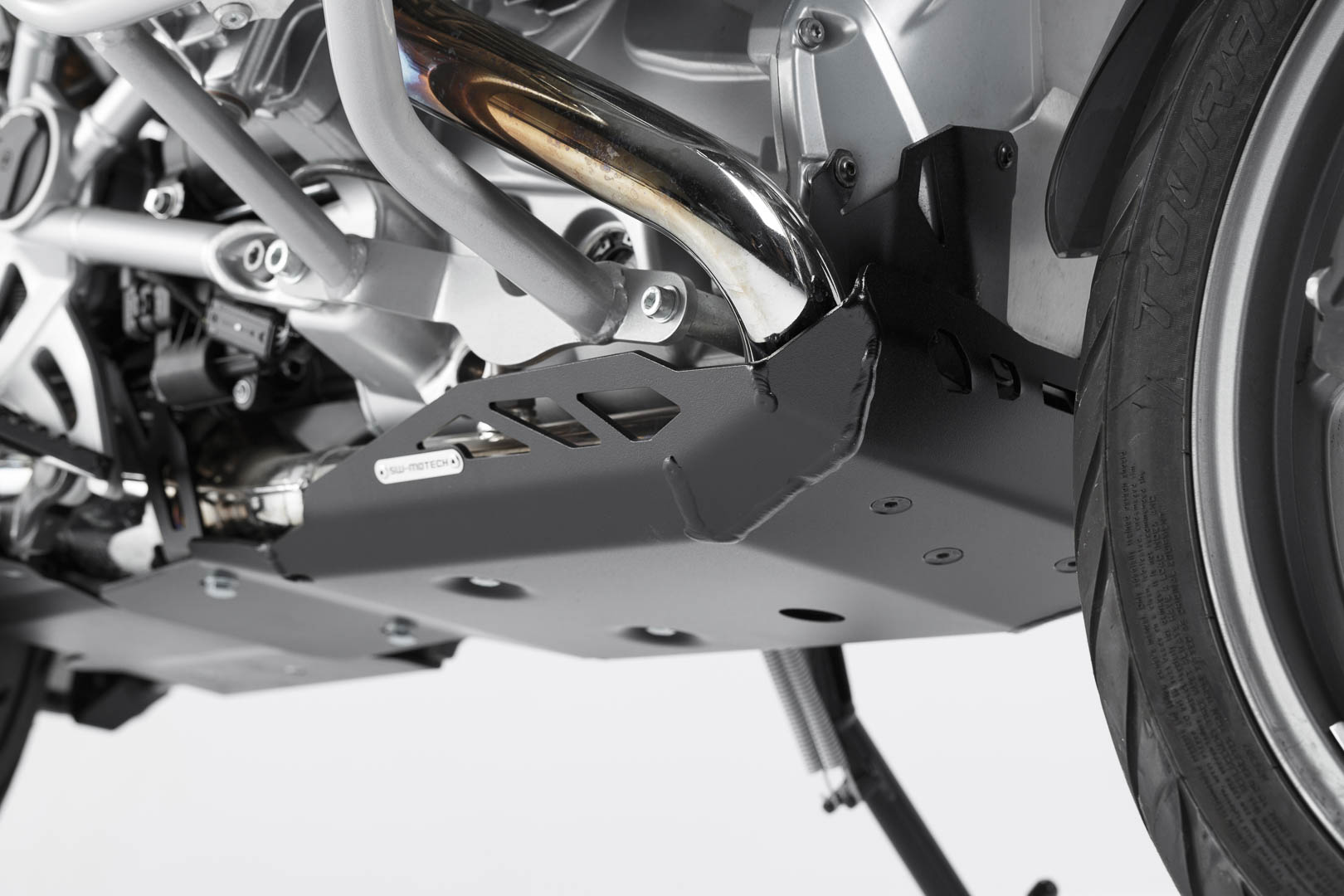 SW-Motech Engine guard - Black. BMW R1200 GSLC / Adventure (12-), Rallye., black, Size One Size