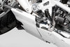 SW-Motech Extensión protector motor para caballete central - Plateado. BMW R1200GS (12-), R1250GS (18-).