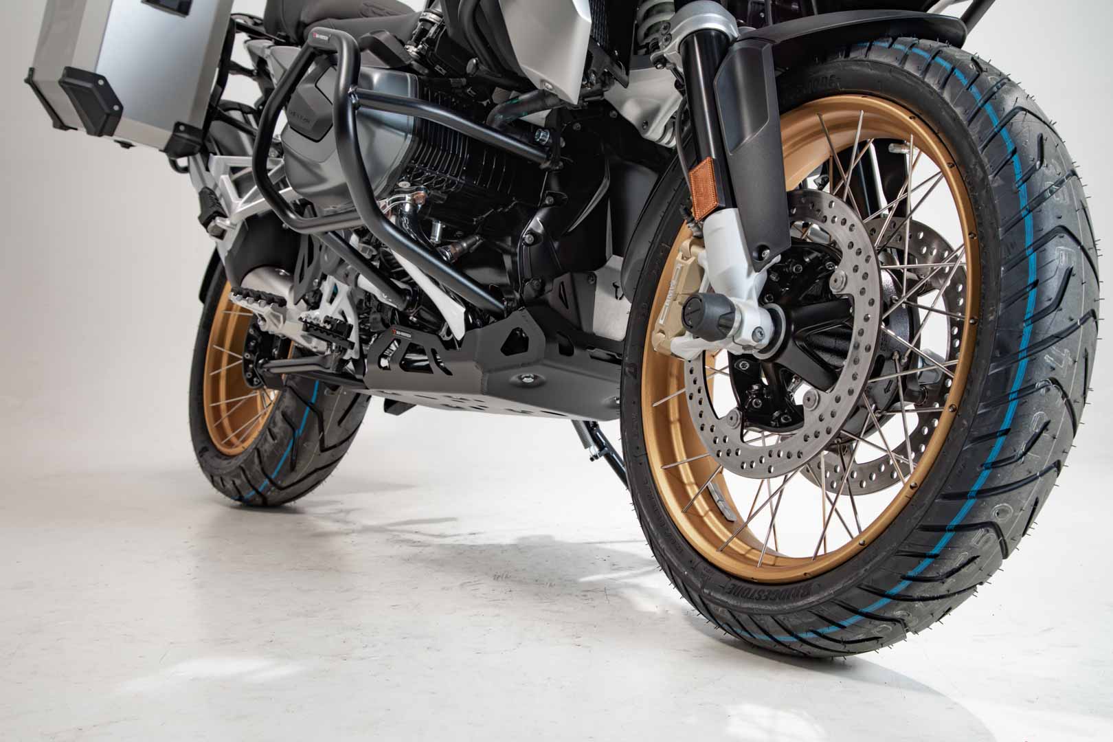 SW-Motech Engine guard - Black. BMW R 1250 GS / Adventure (18-)., black, Size One Size